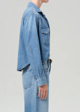 Load image into Gallery viewer, Citizens of Humanity Cropped Western Shirt