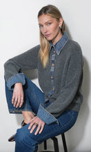 Load image into Gallery viewer, Greylin Romi Mixed Media Cardigan