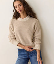 Load image into Gallery viewer, Robin Textured Crewneck Sweater