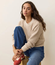 Load image into Gallery viewer, Robin Textured Crewneck Sweater