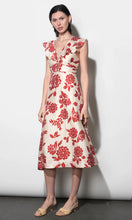 Load image into Gallery viewer, Greylin Jacquline Flutter Sleeve Midi Dress