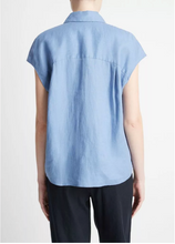 Load image into Gallery viewer, Vince Cap-Sleeve Blouse