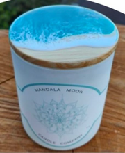 Load image into Gallery viewer, Mandala Moon Candle(s)