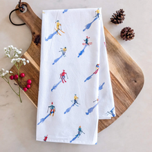Load image into Gallery viewer, Watercolor Wednesday Cotton Flour Sack Tea Towel