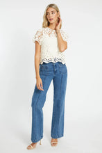 Load image into Gallery viewer, CABALLERO Carmen Ivory Lace Top