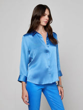 Load image into Gallery viewer, L'AGENCE Dani 3/4 Sleeve Blouse