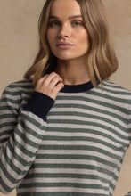 Load image into Gallery viewer, 27 Miles Suzette Striped Crew