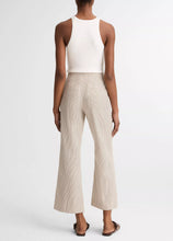 Load image into Gallery viewer, Vince Ticking Stripe Linen-Cotton Low Rise Pant