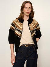 Load image into Gallery viewer, Sanctuary Fairisle Zip Up Sweater
