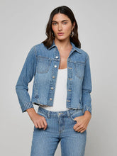 Load image into Gallery viewer, L'agence Janelle Jean Jacket
