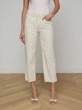 Load image into Gallery viewer, L'agence Wanda Cropped Wide-Leg Pant

