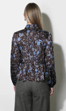 Load image into Gallery viewer, Greylin Veda Flowy Tie Neck Blouse
