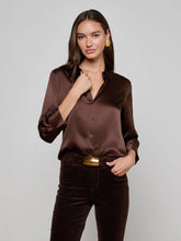 Load image into Gallery viewer, L&#39;agence Dani 3/4 Sleeve Blouse
