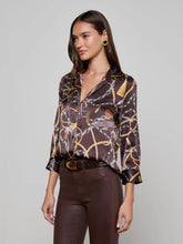 Load image into Gallery viewer, L&#39;agence Dani 3/4 Sleeve Blouse
