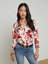 Load image into Gallery viewer, L&#39;AGENCE Dani Blouse
