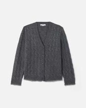Load image into Gallery viewer, Re/Done Cable V Neck Cardigan
