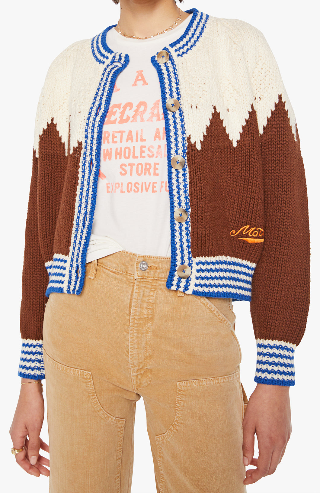 Mother Raglan Cardigan