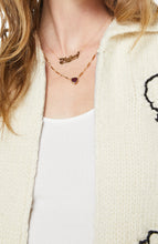 Load image into Gallery viewer, MOTHER The Cropped Racquet Cardigan
