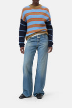 Load image into Gallery viewer, Closed Striped Alpaca Sweater
