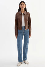 Load image into Gallery viewer, LaMarque Claire Reversible Leather Jacket
