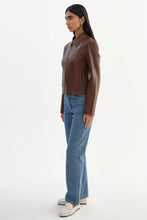 Load image into Gallery viewer, LaMarque Claire Reversible Leather Jacket
