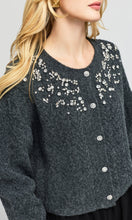 Load image into Gallery viewer, Generation Love Glenda Crystal Cable Cardigan
