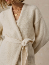Load image into Gallery viewer, Faherty Apres Alpaca Wrap Cardigan
