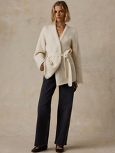 Load image into Gallery viewer, Faherty Apres Alpaca Wrap Cardigan
