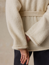Load image into Gallery viewer, Faherty Apres Alpaca Wrap Cardigan
