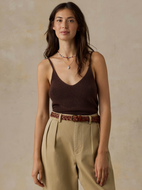 Faherty Miramar Linen Sweater Cami
