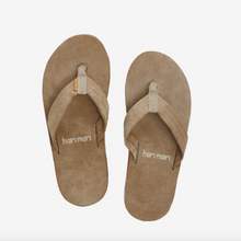 Load image into Gallery viewer, Hari Mari Men’s Fields Flip Flops Stone
