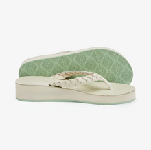 Load image into Gallery viewer, Hari Mari Women’s Meadows Braided Platform Flip Flops

