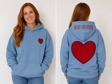Load image into Gallery viewer, Heart and Stitch Pullover Hoodie
