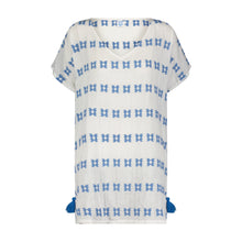 Load image into Gallery viewer, Capucine Women’s Mini Caftan Blue
