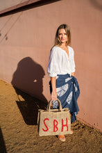 Load image into Gallery viewer, Saline Cotton Pareo Indigo
