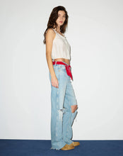 Load image into Gallery viewer, RE/done 90's High RIse Loose with Bandana Belt
