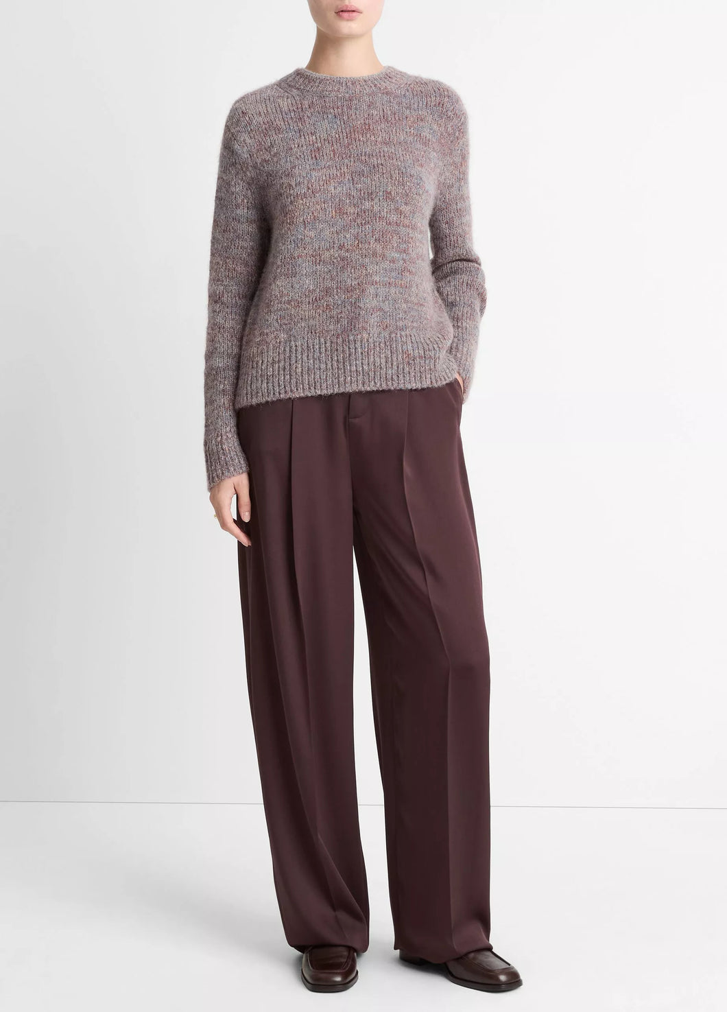Vince Marled Crew Neck Sweater