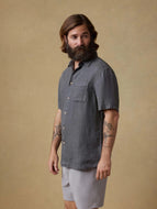 Faherty Short Sleeve Palma Linen Shirt