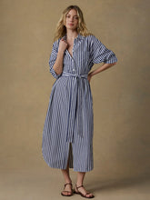 Load image into Gallery viewer, Faherty Poplin Rio Shirt Dress
