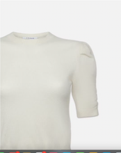 Load image into Gallery viewer, Frame Rouched Sleeve Cashmere Sweater
