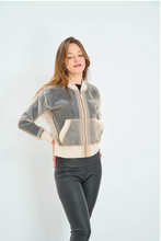 Load image into Gallery viewer, Anorak Sheer Bomber Jacket
