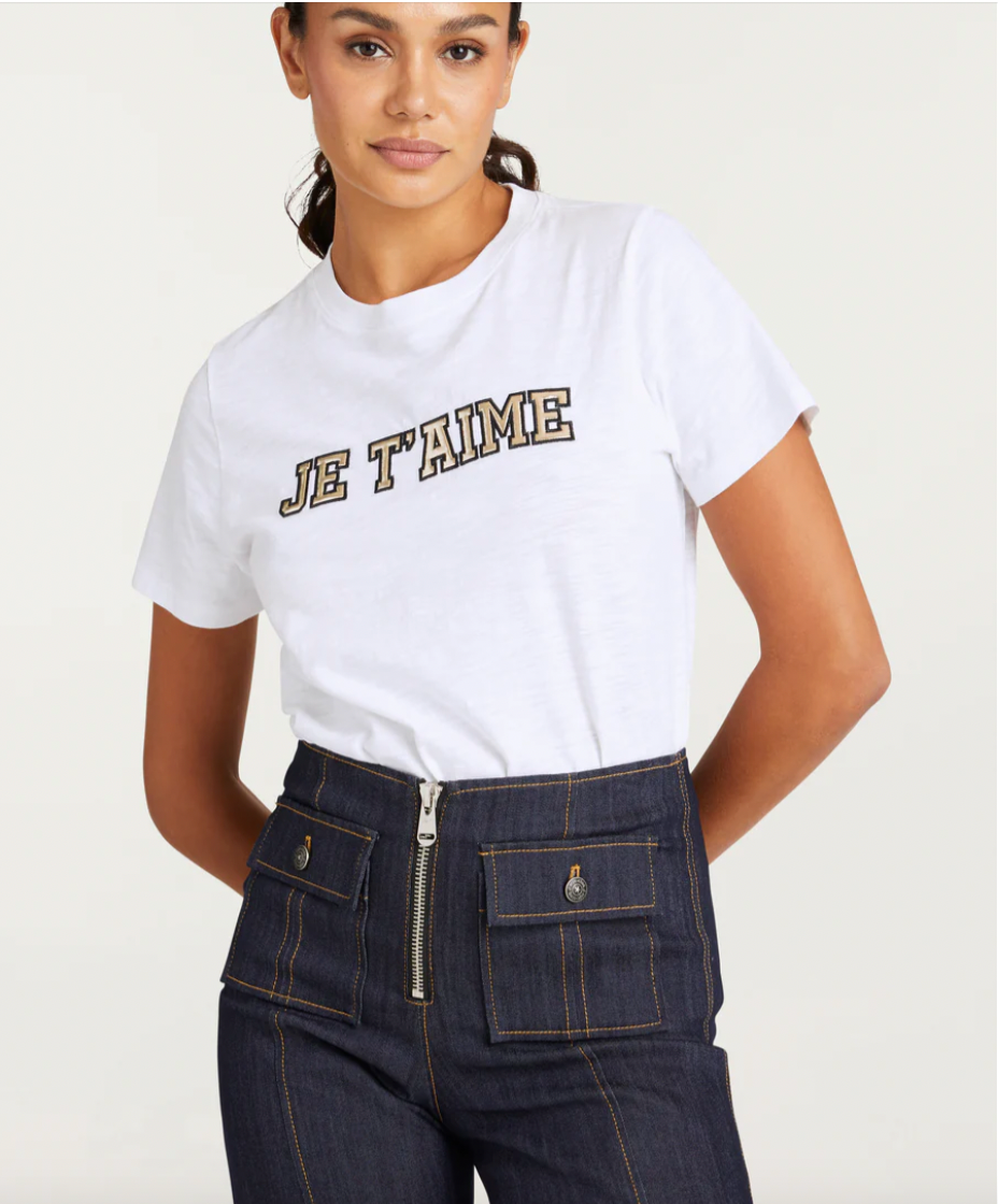 Cinq a Sept Je T'aime Tee