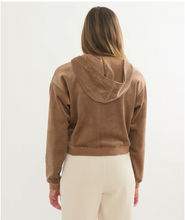 Load image into Gallery viewer, Marine Layer Velour Corduroy Zip Hoodie
