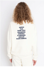 Load image into Gallery viewer, Kule Oversized Apres Ski Town Sweatshirt
