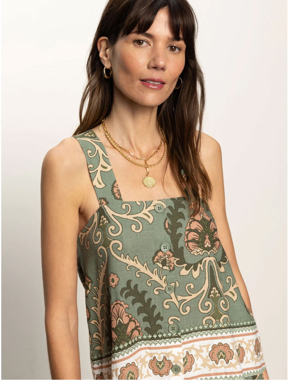 Sanctuary Button Back Cami