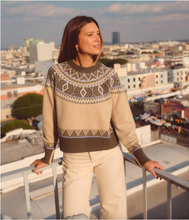 Load image into Gallery viewer, Stateside Fairisle Button Sweater

