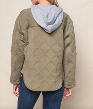 Load image into Gallery viewer, Stateside Quilted Hooded Jacket
