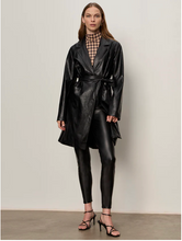 Load image into Gallery viewer, Sanctuary Vegan Leather Coat
