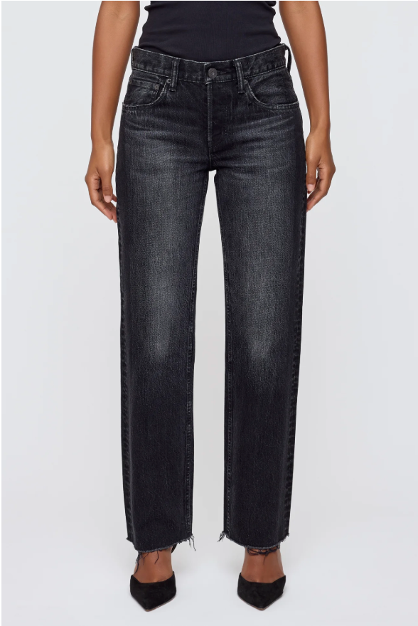 Moussy Glencoe Low Rise Straight Jean