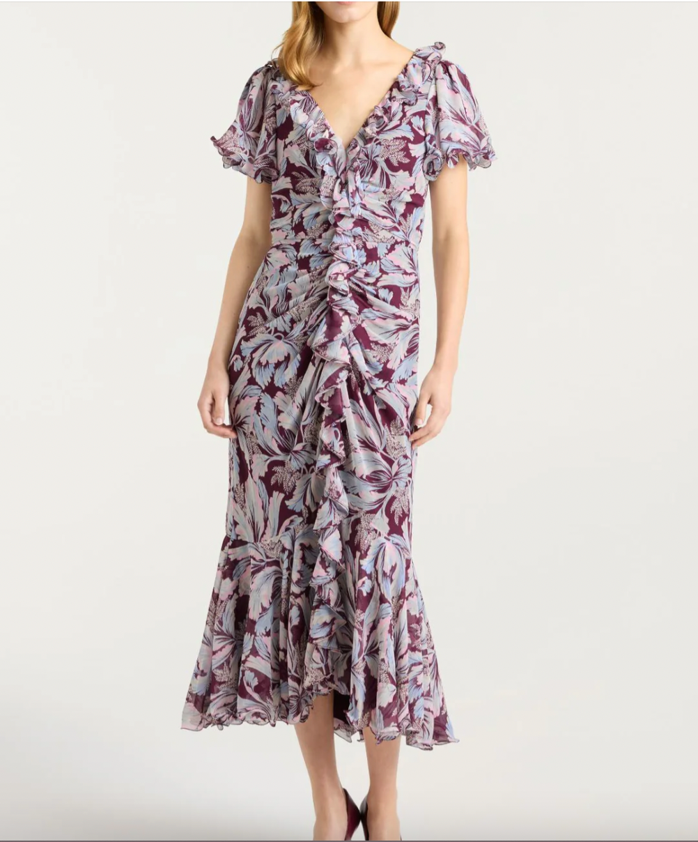 Cinq à Sept Multi Tulip Clio Dress